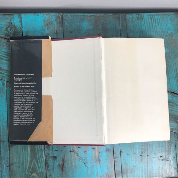 Vintage Gone With The Wind Book - Picture 4 of 11